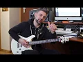 Download Lagu #IoRestoACasaGuitarJam Tutorial Ciro Manna's solo Eng subs