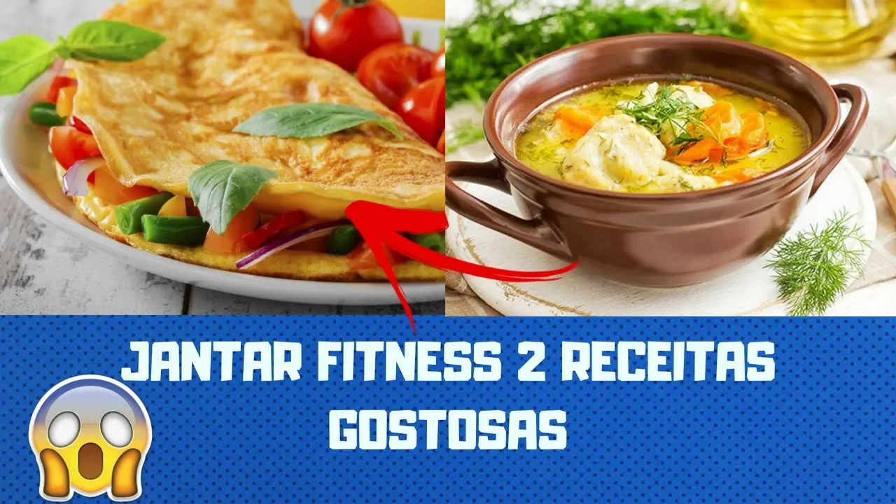 JANTAR FITNESS 2 RECEITAS GOSTOSAS!