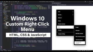 Custom Right - Click Context Menu JavaScript Project