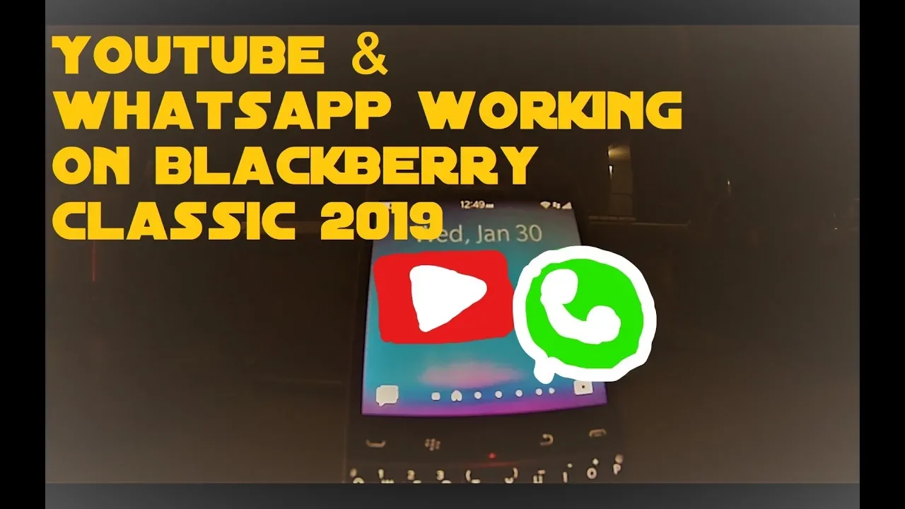 Instal Whatssapp, Youtube, Spotify? Lancar? - Review Penggunaan Blackberry Classic Q20 di 2020. 