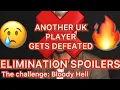 THE CHALLENGE BLOODY HELL ELIMINATION SPOILERS