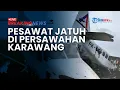 🔴BREAKING NEWS: Bawa 5 Penumpang, Pesawat G84 Airvan Mendadak Jatuh di Area Persawahan Karawang