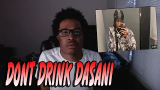 k camp dont drink dasani freestyle official video reaction 