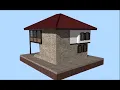 Download Lagu - 3D animacija kuće tradicionalnog stila gradnje -