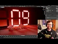 🔴 Making a stream countdown in Blender 4.5