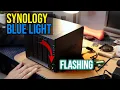 SYNOLOGY BLUE LIGHT FLASHING Synology ds 918 Tutorial