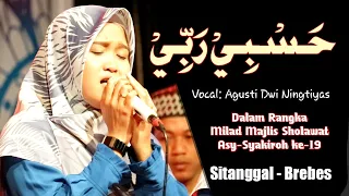 hasby rabby live perform at sitanggal brebes dalam rangka milad majlis sholawat asy syakiroh ke 19
