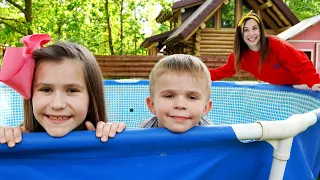 Kids play with Big Inflatable Toys😮💧