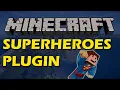 Special abilities in Minecraft with Superheroes Plugin