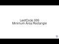 LeetCode 939 Minimum Area Rectangle
