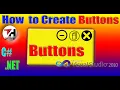 How to create Minimize Meximize and Close Buttons in C Yash Patel C Tutorials