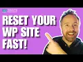 How To Reset Your Wordpress Website Back To Default - WP Reset Plugin Review Walkthrough Tutorial