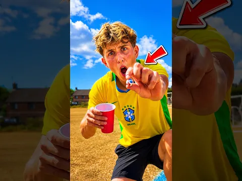 IMPOSSIBLE Football Shot 🤯🪣