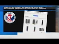 Recall issued for more than 500 000 electric space heaters