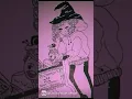 Aesthetic Witch sketch Witchy draws Witch sketch Halloween drawing Witch Drawing