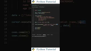Creating SQLite Databases With Python Python Tutorial