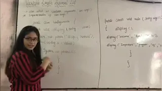 Variable length argument list and Using command line arguments