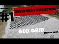 Driveway alternative Geogrid Driveway