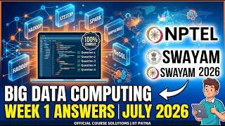 NPTEL Big Data Computing Week 1 Assignment Answers July 2026 SWAYAM NPTEL July 2026