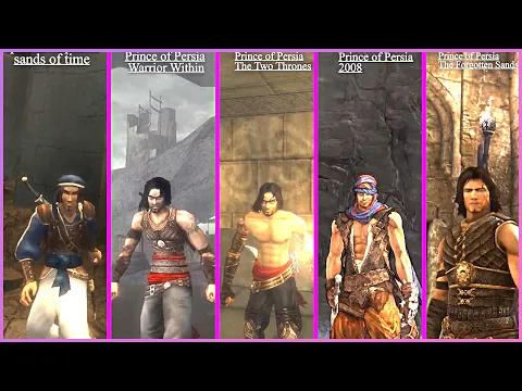 Download MP3 Prince of Persia The Sands of Time vs. Warrior Within vs Pop 2008 vs The Forgotten Sands  Comparison