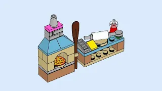 LEGO 562011 Instructions | Friends | Stephanie's Bakery | Magazine Gift