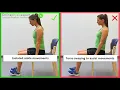 Seated Ankle Dorsiflexion Strengthening Exercise Tutorial Level 1 - ONLINE PHYSIO EXERCISES