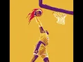 LeBron James savage dunk gif