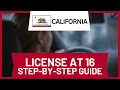 How to Get Your Driver s License at 16 in California