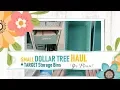 Small Dollar Tree Haul Target Storage Bins Kallax Storage