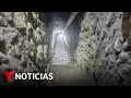 Hallan un narcotunel en la frontera entre Tijuana y San Diego Noticias Telemundo