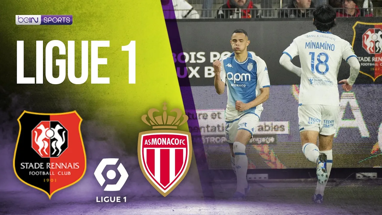 Stade Rennais F.C. vs. Monaco | LIGUE 1 HIGHLIGHTS | 12 ...