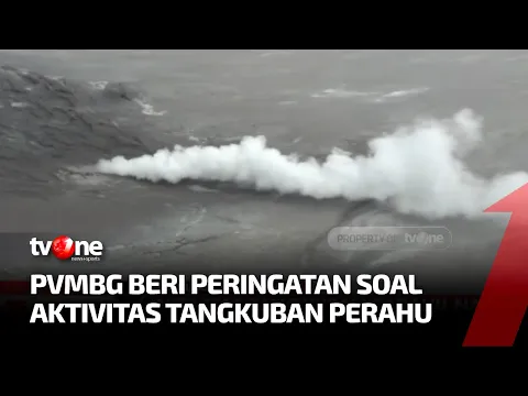 Aktivitas Tangkuban Perahu Naik, Muntahan Gas Keluar Dari Kawah Ecoma