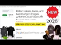 NEW 2026 Detect Labels Faces and Landmarks in Images with the Cloud Vision API Google Arcade