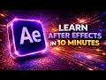 Learn After Effects in 10 Minutes Beginner Course