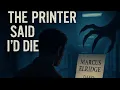 I Found My Own Obituary on the Morgue Printer Eerie Morgue Story Scary stories episode 1