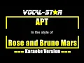Download Lagu APT (Duet) Karaoke | Rose and Bruno Mars Karaoke Version