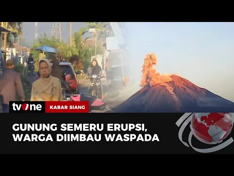 Gunung Semeru Erupsi, Semburan Awan Panas Menuju Besuk Kobokan