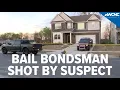Bail bondsman shot by suspect