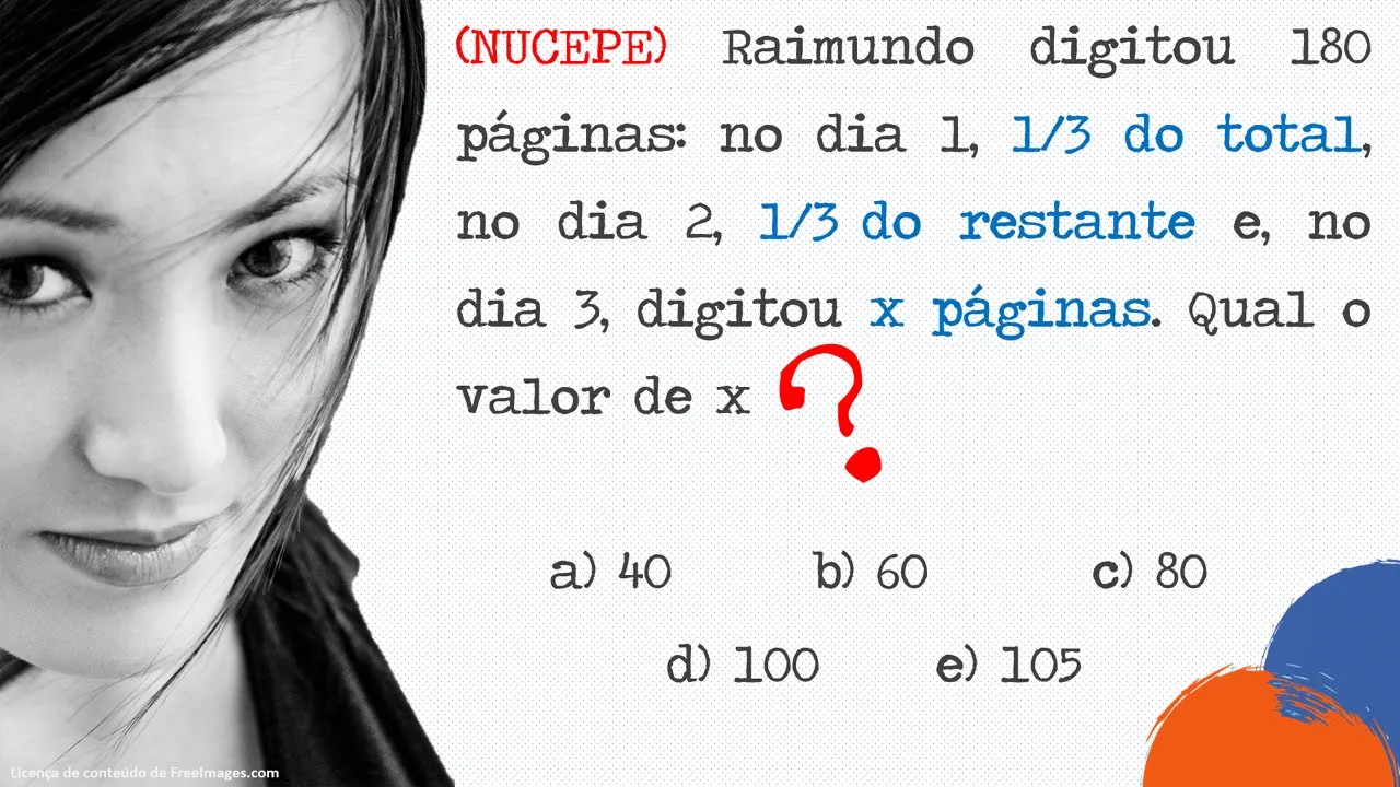 #NUCEPE :: FRAÇÃO :: Guarda Municipal CAPITÃO DE CAMPOS | PI | 2019 :: Prova de Matemática e Lógica