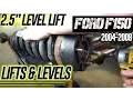 Lifts Levels 2004-2008 Ford F150 2 5 Level Kit