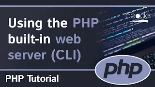 Using the built-in PHP Development Server Command Line Usage