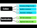 How to use a COLON and SEMICOLON Learn with Examples