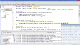 Android Tutorial for Beginners 18 Android ListView