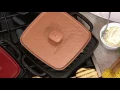 Emeril 10 Cast Iron Pre-Seasoned Griddle with Grill Press on QVC