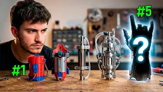 Testando os 7 MELHORES LANÇADORES de TEIA do HOMEM ARANHA