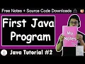 Basic Structure of a Java Program Understanding our First Java Hello World Program