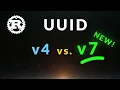 UUID v7 vs v4 Rust Programming Examples