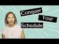 The AD schedule hack you NEED Takes 10 Minutes