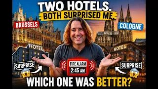 Hotel Showdown: Brussels and Cologne. Which one would you choose?