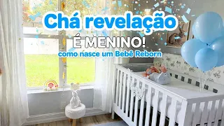 CHÁ REVELAÇÃO NOME BEBÊ REBORN